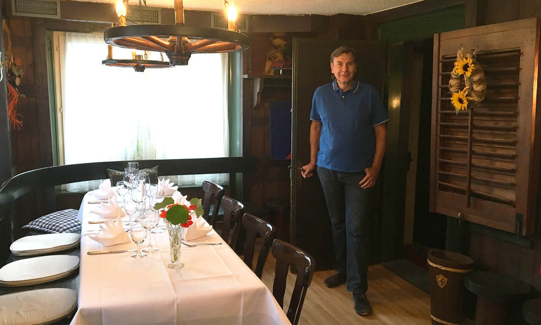 Restaurant zum Grundstein Wirt Urs Buehlmann