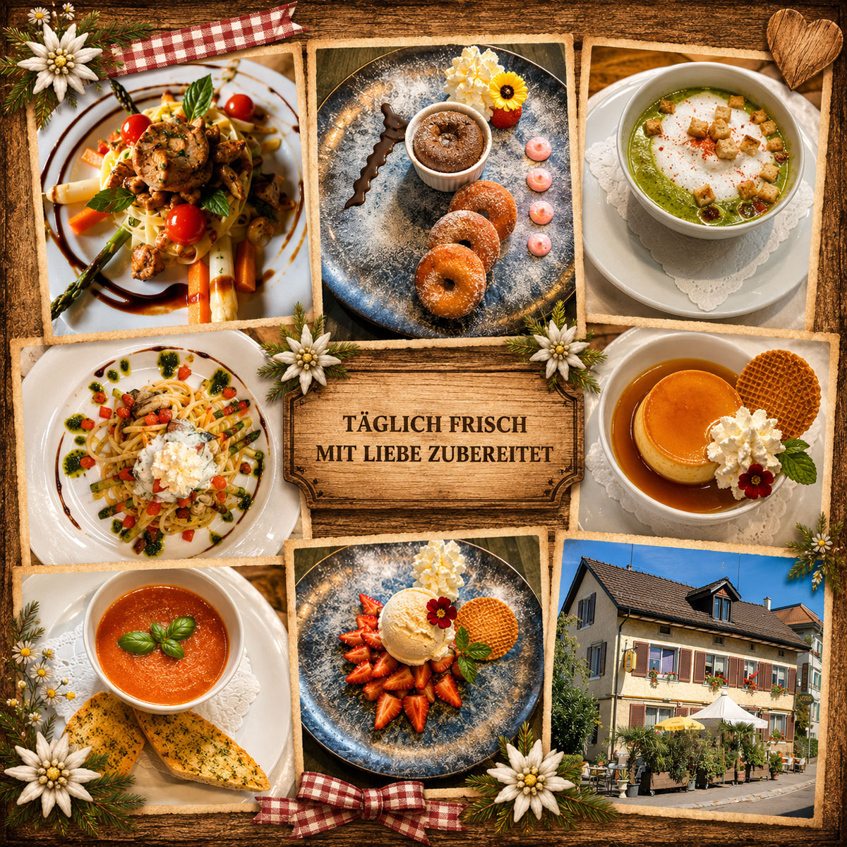 Speisen Impressionen | Restaurant Grundstein Thalwil